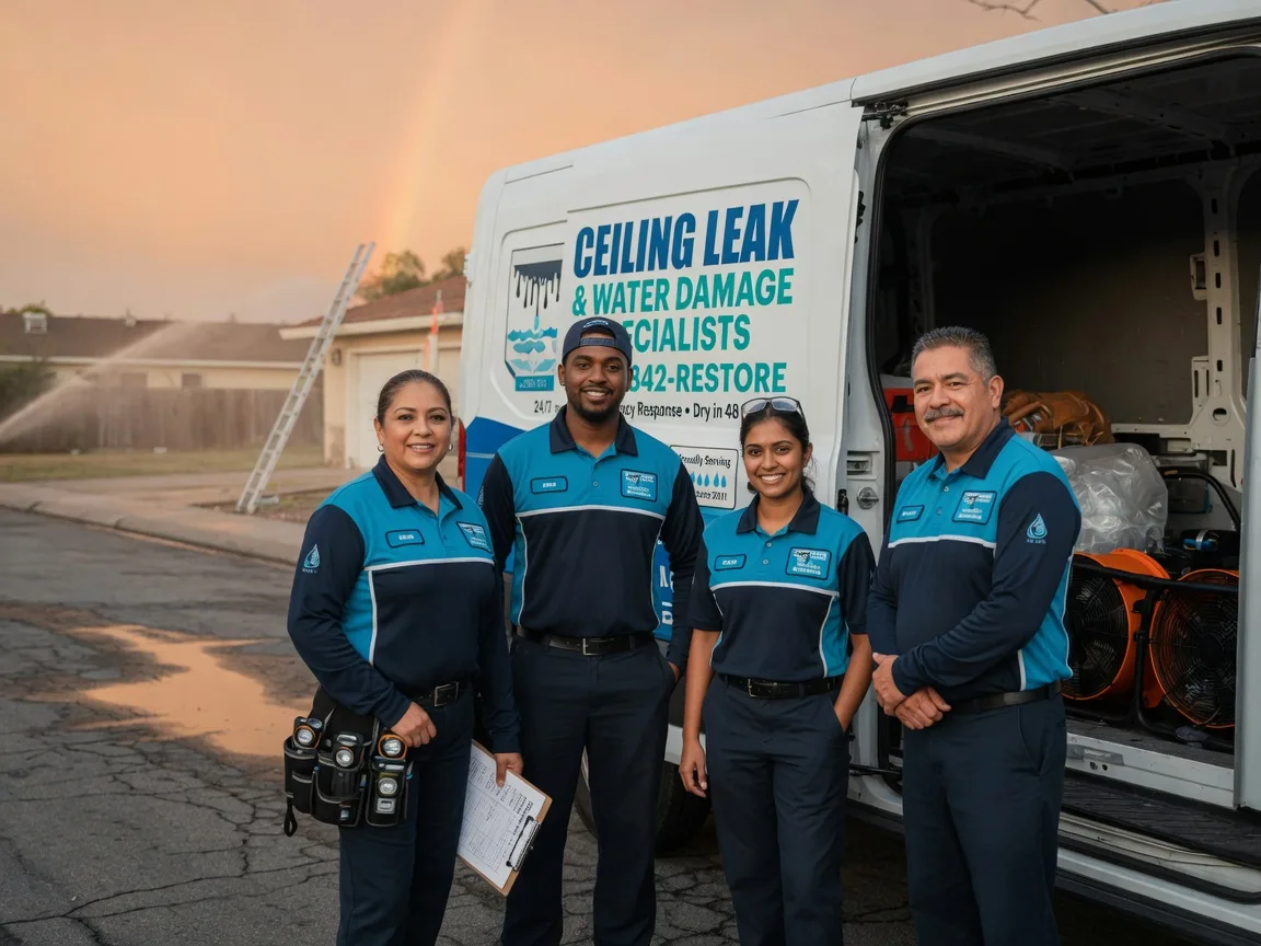 Ceiling Leak Cleanup company in Saint Hedwig, TX