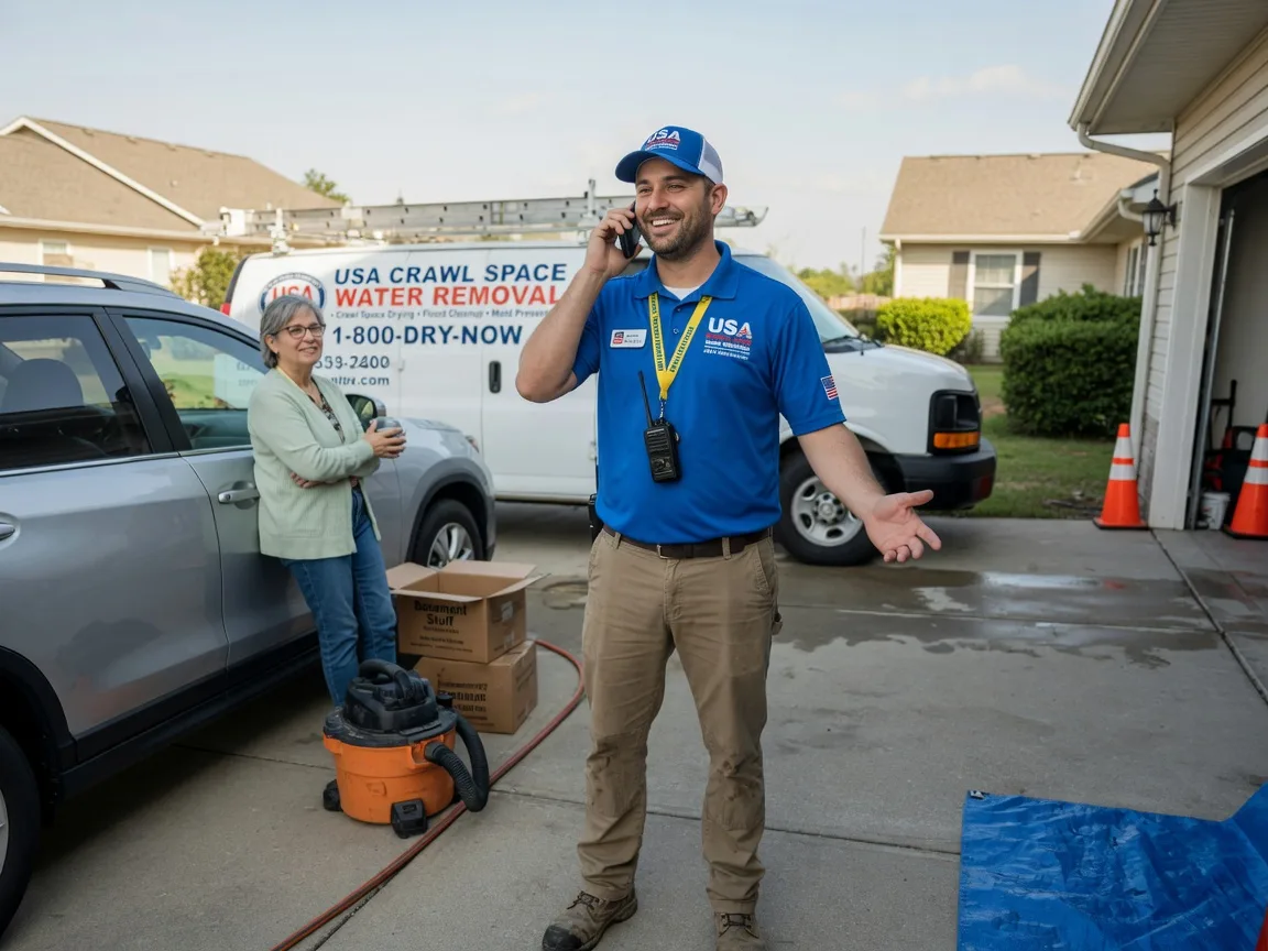 Crawl Space Water Removal Saint Hedwig, TX FAQs